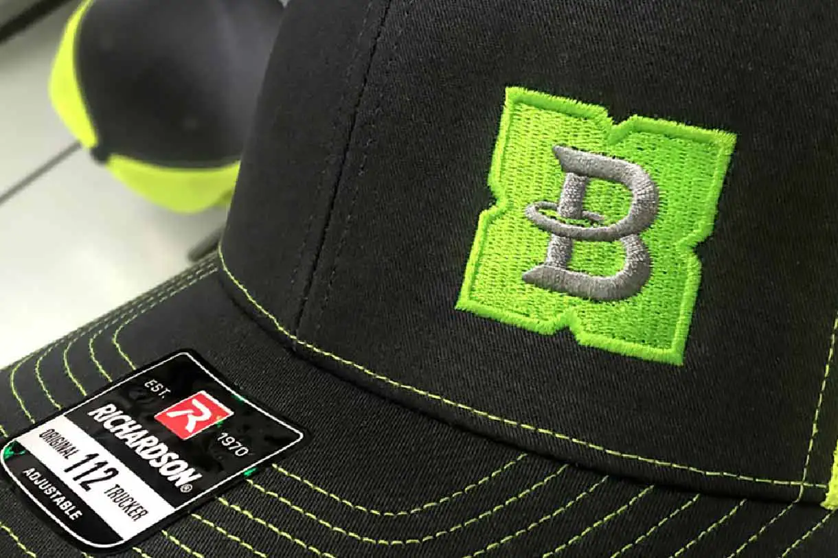 embroidered cap