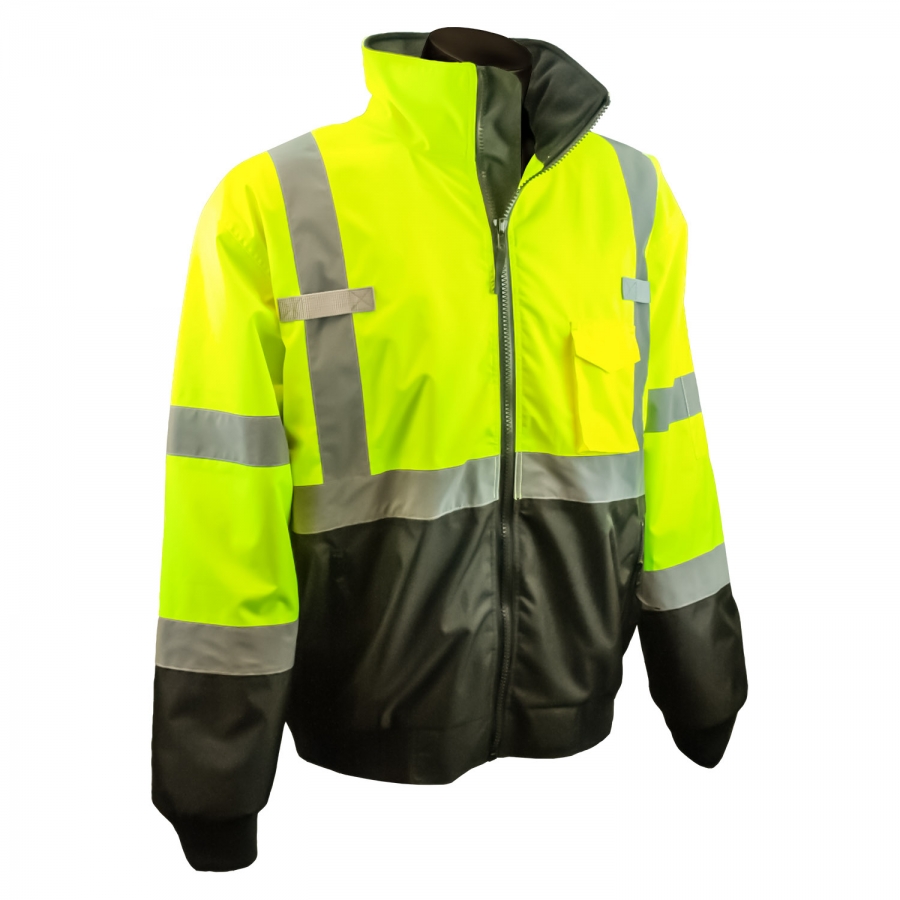 Radians SJ110B Class 3 Two-in-One High Visibility Bomber Safety Jacket ...