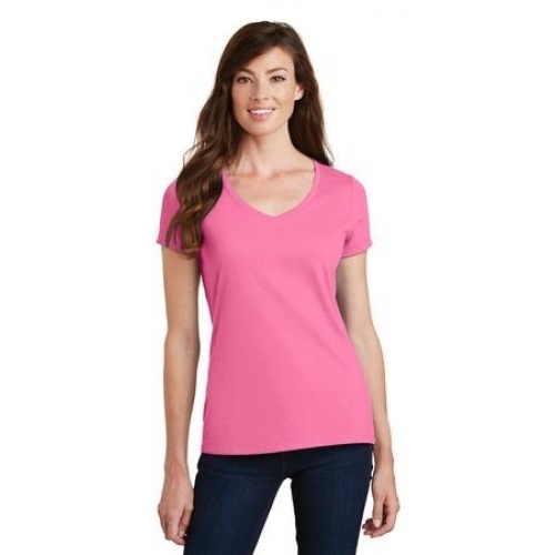 Ladies Fan Favorite V-Neck Tee - Photo 1