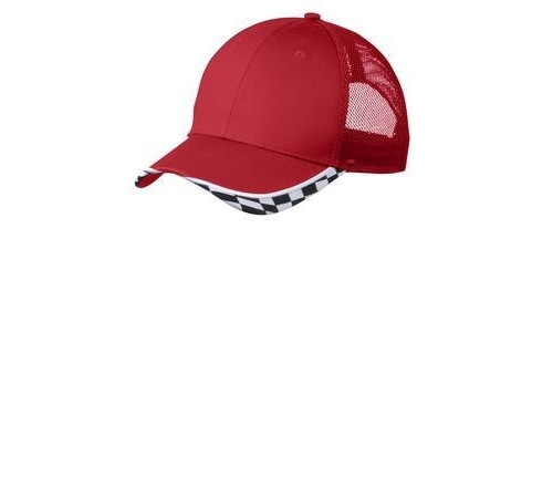 Checkered Racing Mesh Back Cap
