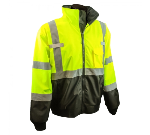 Radians SJ110B Class 3 Two-in-One High Visibility Bomber Safety Jacket